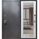 Дверь металлическая Yodoors-5 букле графит Велюто бьянка зеркало